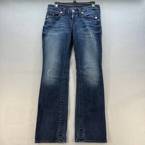 Big Star Women's Liv Bootcut Jeans Size 27R Dark Wash